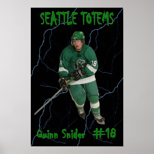 Quinn Snider - Seattle Totems Poster (Vorne)