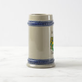 Quinn-Wappen Stein Bierglas (Mittel)