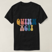 Quinn Xcii Bubble Buchstaben T-Shirt (Design vorne)
