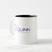 Quinn Zweifarbige Tasse (Vorderseite Links)