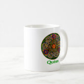 Quinnceltic-Knoten Kaffeetasse (VorderseiteRechts)