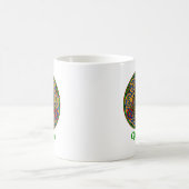 Quinnceltic-Knoten Kaffeetasse (Mittel)