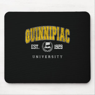Quinnipiac Arch Vintage Uni Sportsport de Mousepad