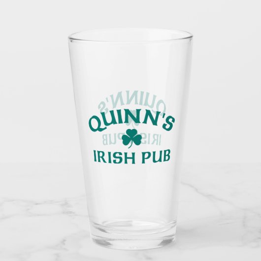 Quinn's Irish Pub Glas (Vorderseite)