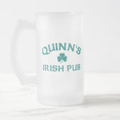 Quinn's Irish Pub Mattglas Bierglas (Links)