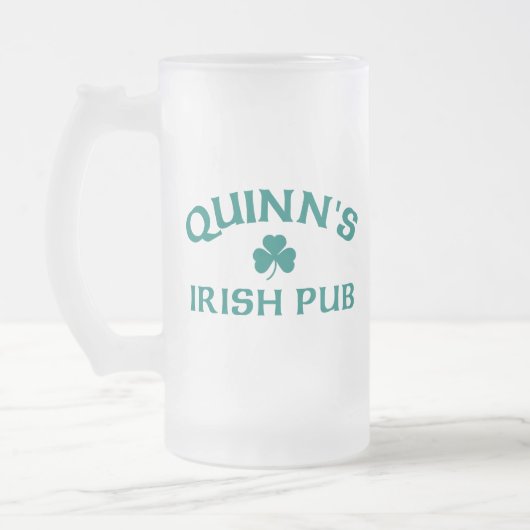 Quinn's Irish Pub Mattglas Bierglas (Links)