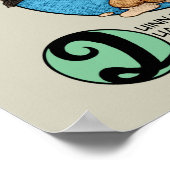 Quinn's Quail Poster (Ecke)