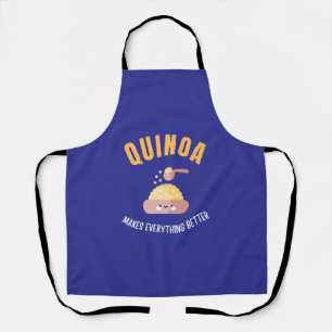 Quinoa macht alles besser schürze