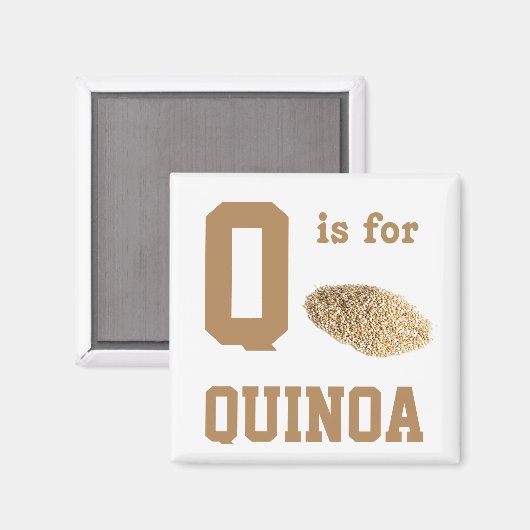 Quinoa Magnet (Vorderseite/Rückseite)