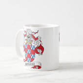 Quinon-Familienwappen Kaffeetasse (Vorderseite Links)