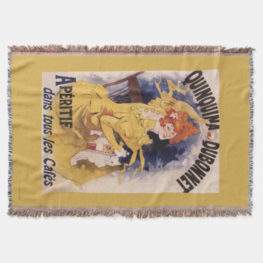 Quinquina Dubonnet Aperitif-förderndes Plakat Decke (Vorderseite)