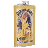 Quinquina Dubonnet Aperitif-förderndes Plakat Flachmann (Rechts)
