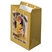 Quinquina Dubonnet Aperitif-förderndes Plakat Mittlere Geschenktüte (Rückseite Schrägansicht)