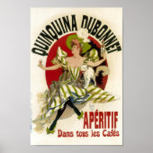 Quinquina Dubonnet Aperitif Vintager französischer Poster (Vorne)