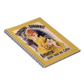 Quinquina Dubonnet Aperitif Werbeplakat Notizblock (Rechte Seite)