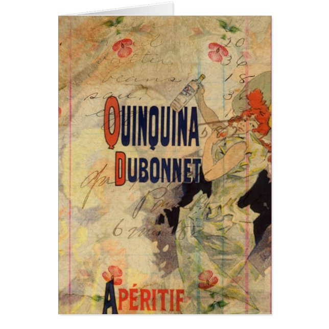 Quinquina Dubonnet Digitale Kunst (Vorne)