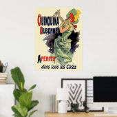 Quinquina Dubonnet Poster (Heimbüro)