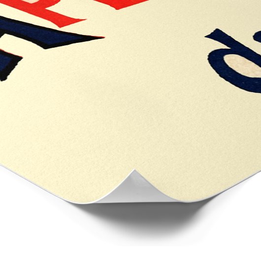 Quinquina Dubonnet Poster (Ecke)