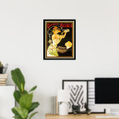 Quinquina Michaud Art Nouveau Ad 16x20 Poster (Heimbüro)