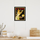 Quinquina Michaud Art Nouveau Ad 16x20 Poster (Küche)