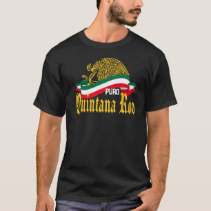 Quintana Ro Mexico Puro Quintana Ro Yellow Eagle F T-Shirt