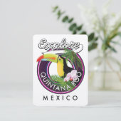 Quintana Roo holbox Strand mexico. (Stehend Vorderseite)