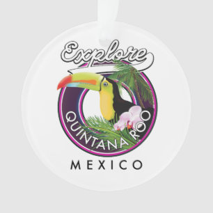 Quintana Roo holbox Strand mexico. Classic Round S Ornament