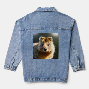 Quinten The Ginger Quokka, Ladys Denim Jacket Jeansjacke