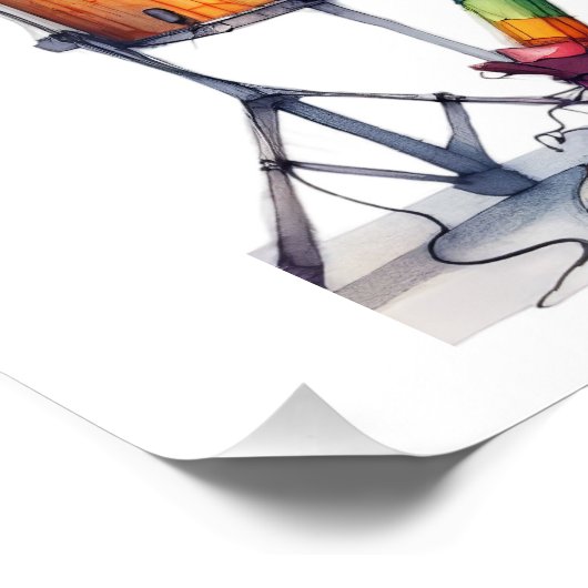 Quintessent Quirky Poster (Ecke)