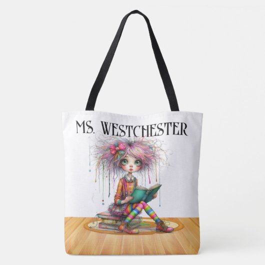 Quintessent Quirky Reading Tasche - SEHEN SIE ZURÜ (Rückseite)