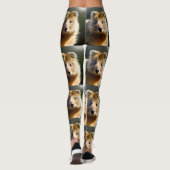 Quintin The Ginger Quokka, Leggings (Rückseite)