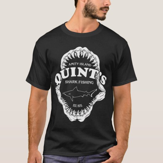 Quints Shark Fishing - Kiefer T-Shirt (Vorderseite)