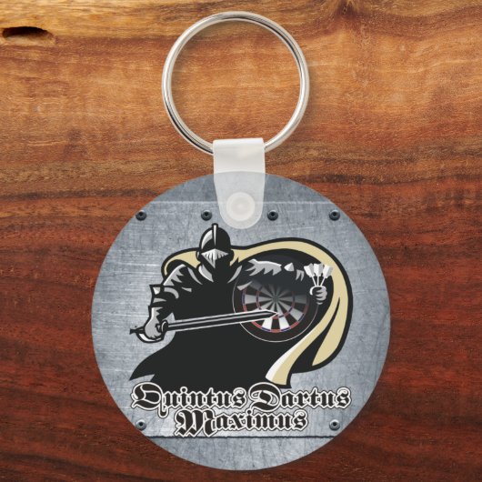 Quintus Dartus Maximus Darts Team Schlüsselanhänger (Vorderseite)