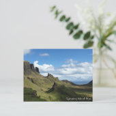 Quiraing Skye Postcard Postkarte (Stehend Vorderseite)