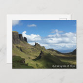Quiraing Skye Postcard Postkarte (Vorne/Hinten)