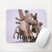 Quirinale Skulptur, Roma Mousepad (Mit Mouse)