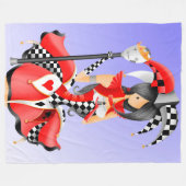 Quirk Fleecedecke (Vorderseite (Horizontal))