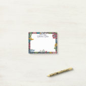 Quirky Abstract Florals From the Desk Of Post-it Klebezettel (Auf Schreibtisch)