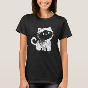 Quirky-Affe im Cat-Anzug Minimal T-Shirt
