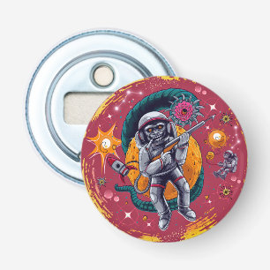 Quirky Affen in Space Bottle Opener Flaschenöffner