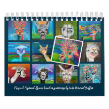 Quirky Alpaca Kalender mit Geschichten 20z