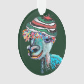 Quirky Alpacas-Acryl-Ornament 2019c Ornament (Vorderseite)