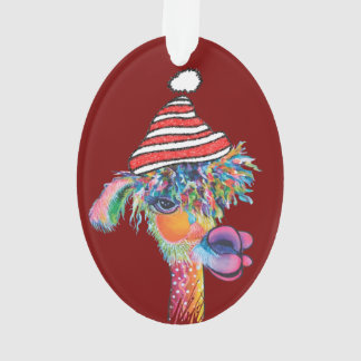 Quirky Alpacas-Acryl-Ornament 2019c Ornament