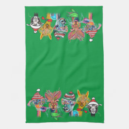 Quirky Alpaka Küchentuch