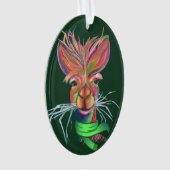 Quirky-Alpakas-Acryl-Ornament 2019b Ornament (Vorderseite)