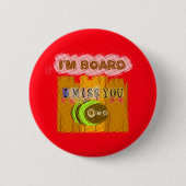 Quirky Art Print Button (Vorderseite)
