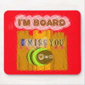 Quirky Art Print Mousepad (Vorne)