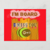 Quirky Art Print Postkarte (Vorderseite)