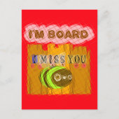 Quirky Art Print Postkarte (Vorderseite)