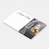 Quirky Ballerina & Dancer Reflexion Post-it Klebezettel (angewinkelt)